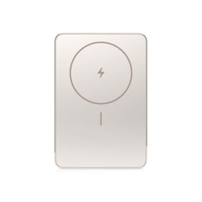 Внешний аккумулятор Xiaomi Super Slim Magnetic Power Bank 5000 Gold-0