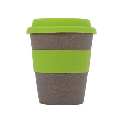 Стакан с силиконовой крышкой Cafe, зеленое яблоко-2