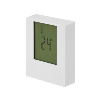 Настольные электронные мультифункциональные часы Rotatio с подсветкой, белый-4