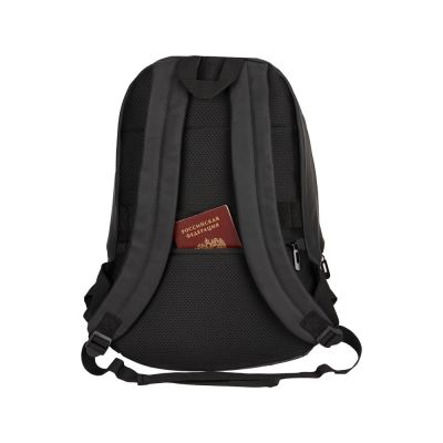 Рюкзак Glam для ноутбука 15'' из мягкой экокожи, черный-10