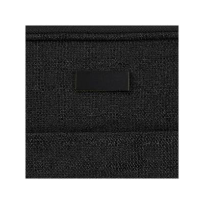 Чехол для 14-дюймового ноутбука Joey объемом 2 л из брезента, переработанного по стандарту GRS, черный-4