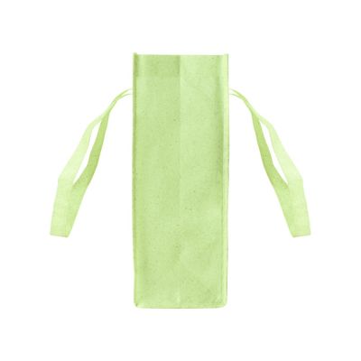 Сумка-шоппер Wheat из переработанного пластика 80gsm, 30.5*33*12.5cm, зеленый-6