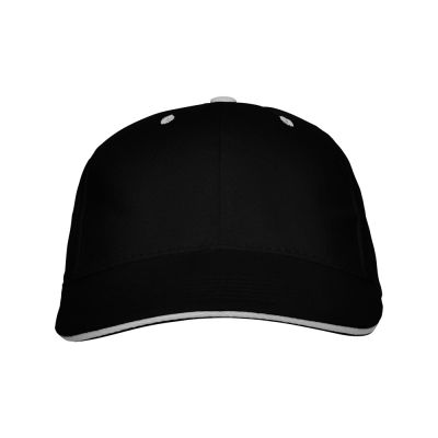 Бейсболка Panel унисекс, черный-3