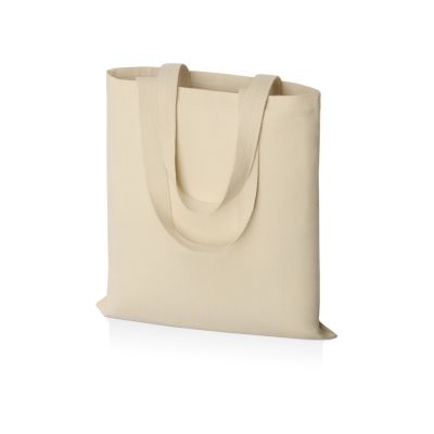 Сумка для шопинга Steady из хлопка с парусиновыми ручками, 260 г/м2, натуральный-0