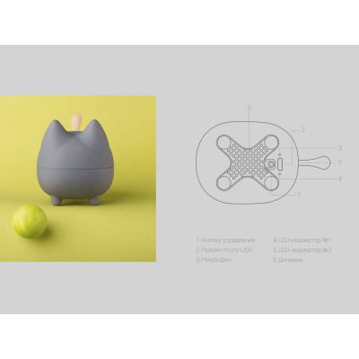 Портативная акустика Rombica Mysound Tito 1C, светло-серый-9