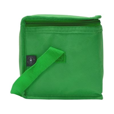 Сумка-холодильник Reviver из нетканого переработанного материала RPET, зеленый-7