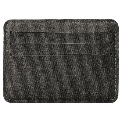 Подарочный набор Consul: обложка для паспорта и картхолдер, серый-2