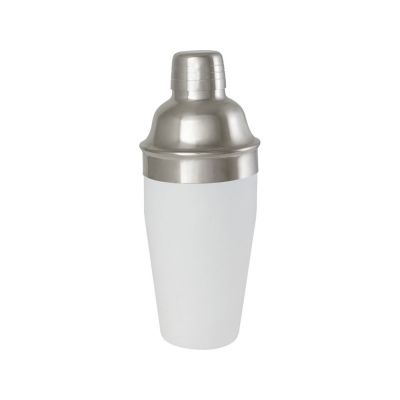 Шейкер для коктейлей Gaudie из переработанной нержавеющей стали, белый-1