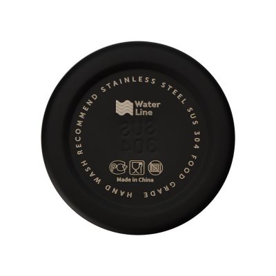 Стальная бутылка Rely, 650 мл, черный матовый-5