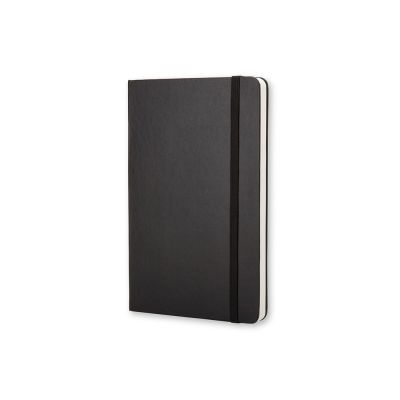 Записная книжка Moleskine Classic (нелинованный) в твердой обложке, Large (13х21см), черный-0
