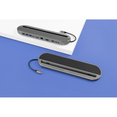 Хаб USB Type-C 3.0 для ноутбуков Falcon, черный-8