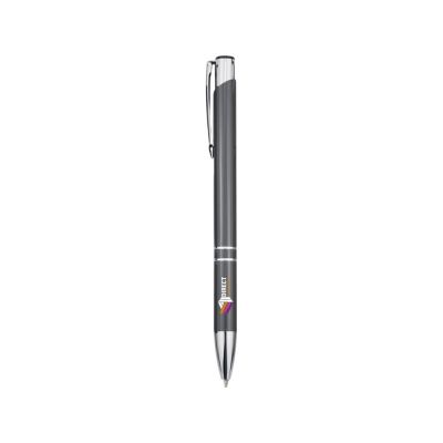 Шариковая ручка Moneta из переработанного алюминия - Серый-4