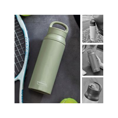 Термос из нерж. стали тм THERMOcafe TCSB-600SY (GR) 0,6L-3