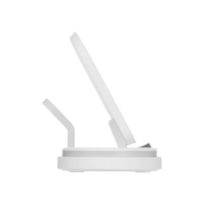 Складная зарядная станция с беспроводной зарядкой Flashport, 15 Вт, белый-8