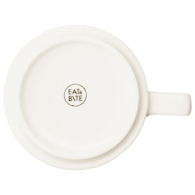 Набор чашка с бамбуковым блюдцем Sheffield, белый-2