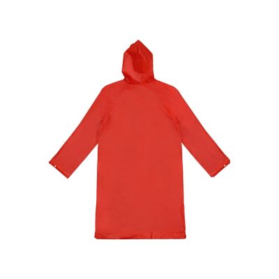 Дождевик Hawaii c чехлом унисекс, красный-3