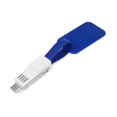 Зарядный кабель 3-в-1 Charge-it, синий-1