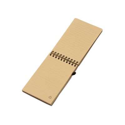 Блокнот B7 Forli с обложкой из пробки, натуральный-1