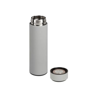 Вакуумный термос Module X с индикатором температуры, 500 мл, тубус, серый Cool grey 7C-1