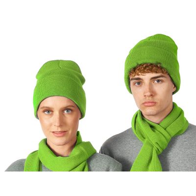 Шапка Dunant, двуслойная, зеленое яблоко-0