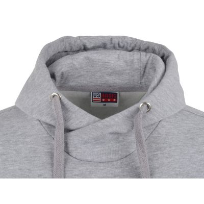 Толстовка унисекс Stream с капюшоном, серый меланж-10