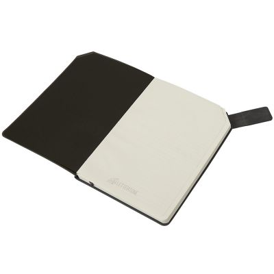 Блокнот А5 в гибкой обложке Chaplin, серый-6