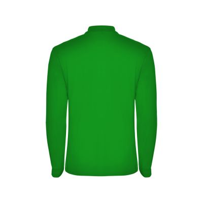 Рубашка поло Estrella мужская с длинным рукавом, травянисто-зеленый-1