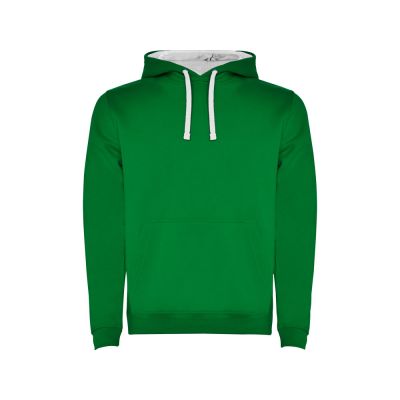 Толстовка с капюшоном Urban мужская, зеленый/белый-0