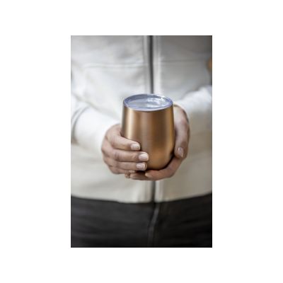 Corzo медная чашка с вакуумной изоляцией, сертифицированная согласно RCS, 350 мл - Серебряный-6