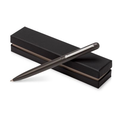 Ручка в футляре Blooming Skate, серый-0