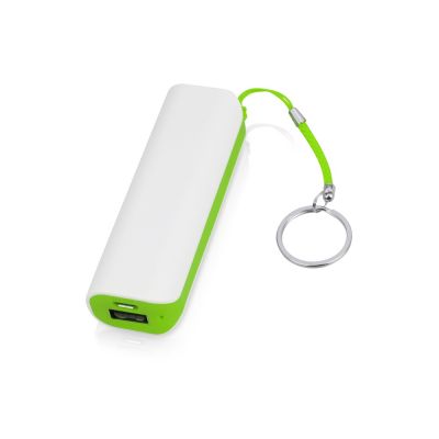 Портативное зарядное устройство (power bank) Basis, 2000 mAh, зеленое яблоко-0
