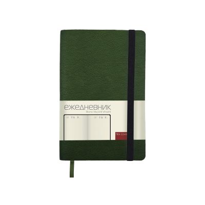 Ежедневник недатированный А5 Vincent new, зеленый-0
