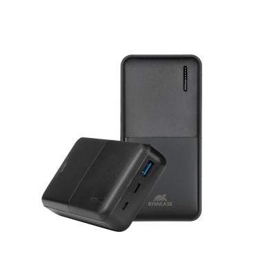 RIVACASE VA2571 (20000 мАч) QC/PD внешний аккумулятор, черный 12/24-10