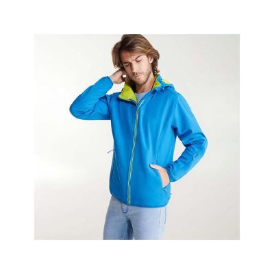 Куртка софтшелл Siberia мужская, королевский синий-4