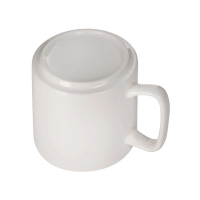 Кружка Kos, 370 мл, белый, с квадратной ручкой-2
