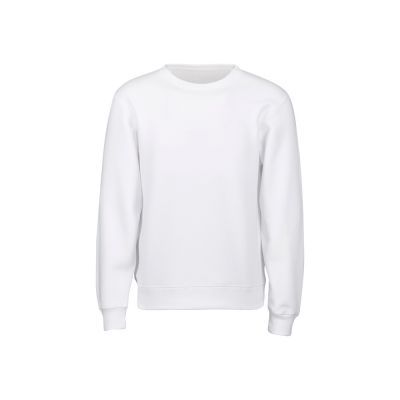 Свитшот оверсайз Lisbon унисекс, белый-1