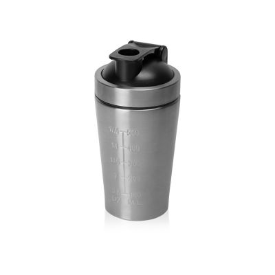 Спортивный шейкер из нержавеющей стали Top Up, 500 мл-0
