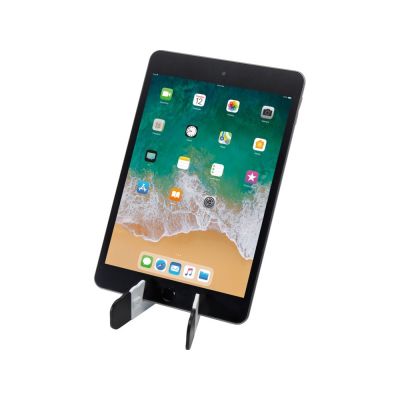 Buna складная подставка для планшета и телефона из переработанной пластмассы, белый-3