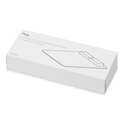 Коврик для мыши со встроенным USB-хабом Plug-6