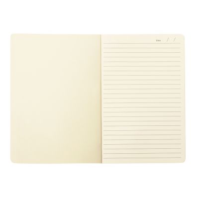 Блокнот А5 в бумажной обложке, белый-2