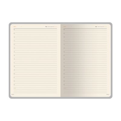 Ежедневник А5 недатированный Prestige, темно-коричневый-4