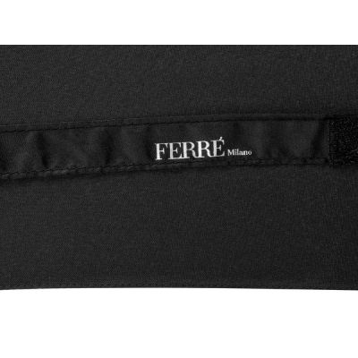 Зонт складной автоматический Ferre Milano, черный-7