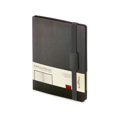 Ежедневник В5 недатированный Leggenda, черный-0