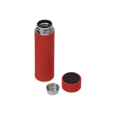 Термос с индикатором температуры Module, 360 мл, красный-2