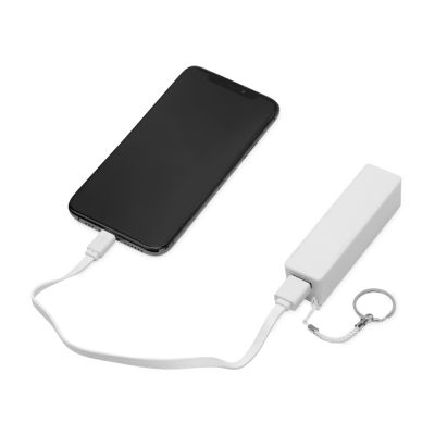 Портативное зарядное устройство Сатурн, 2200 mAh, белый-1