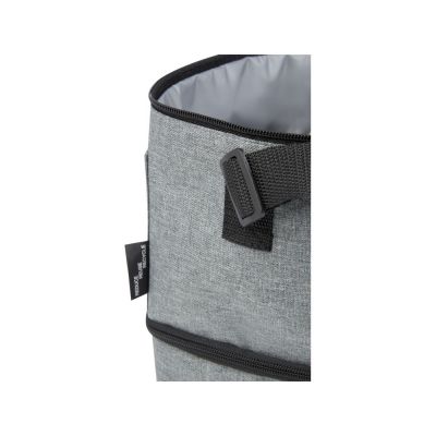 Tundra, сумка-холодильник из переработанного PET-пластика, для обеда, на 9 банок, серый яркий-5