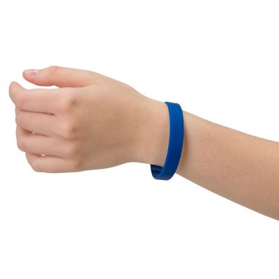 Силиконовый браслет Forest 202*12 мм, синий-2