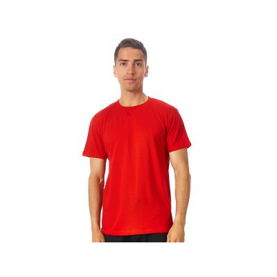 Футболка Club мужская, без боковых швов, красный-0