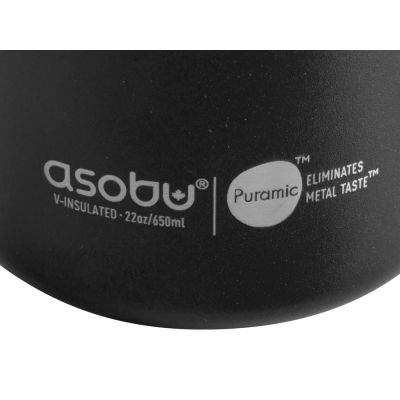 Вакуумная термокружка с  керамическим покрытием Pick-Up, 650 мл, черный-11