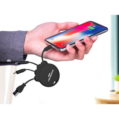 Портативное зарядное устройство Octopus Booster, 1000 mAh, черный-4